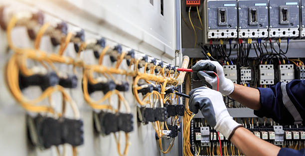 Professional Electrician technician working in Burlington, WI